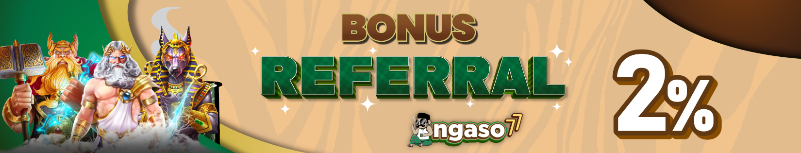 BONUS REFERRAL 2%